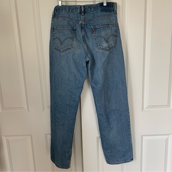 Men's Levi's 550 Relaxed Fit Denim Jeans 34 x 32 Medium Wash - Picture 8 of 16